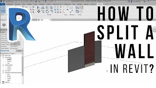 Celebrity How to Split a Wall in Revit - Split Element Tool | Revit Tutorial Profile