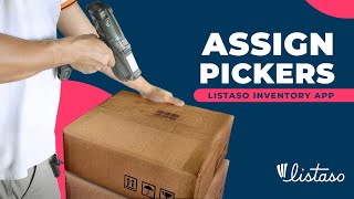 Assign Pickers - Listaso inventory app (feature) screenshot 5