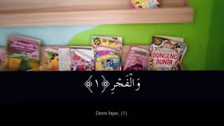 Hafalan Surat Al-Fajr ayat 1-5 | Diulang 5x | metode Ummi Hafalan Surat Al-Fajr ayat 1-5 | Diulang 5x | metode Ummi