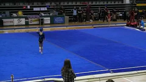 Agnes in 2008 NorCal Level 6 Championship - FLOOR