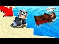 FAKİR UYURKEN DENİZE ATTIK! 😱 - Minecraft