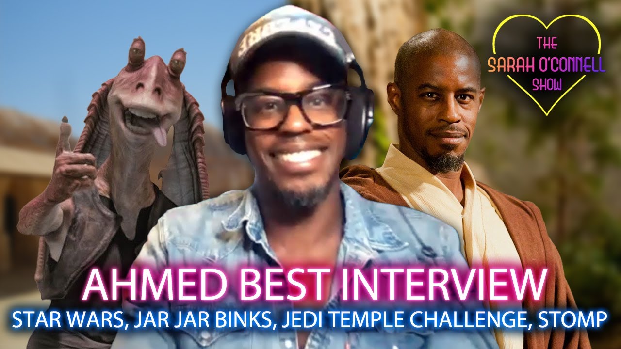 Ahmed Best Interview Jar Jar Binks Star Wars Episode 1 The Phantom Menace Jedi Temple Challenge Youtube