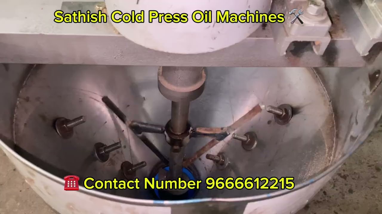 Sathish Cold Press Oil Machines 🛠️