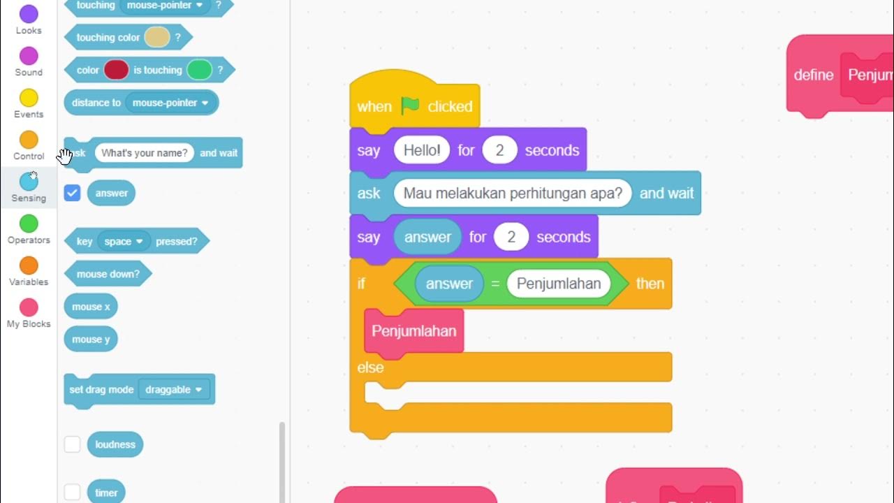 Jak Zrobic Kalkulator W Scratchu Tutorial Membuat Kalkulator Sederhana Menggunakan Scratch - YouTube