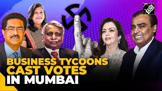 Mukesh Ambani, Birla and other business tycoons cast votes in Mumbai | Lok Sabha Elections 2024