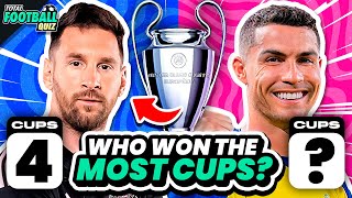 GUESS WHO HAS THE MOST CHAMPIONS LEAGUE | QUIZ FOOTBALL TRIVIA 2024 by Total Football Quiz 15,811 views 2 weeks ago 8 minutes, 21 seconds