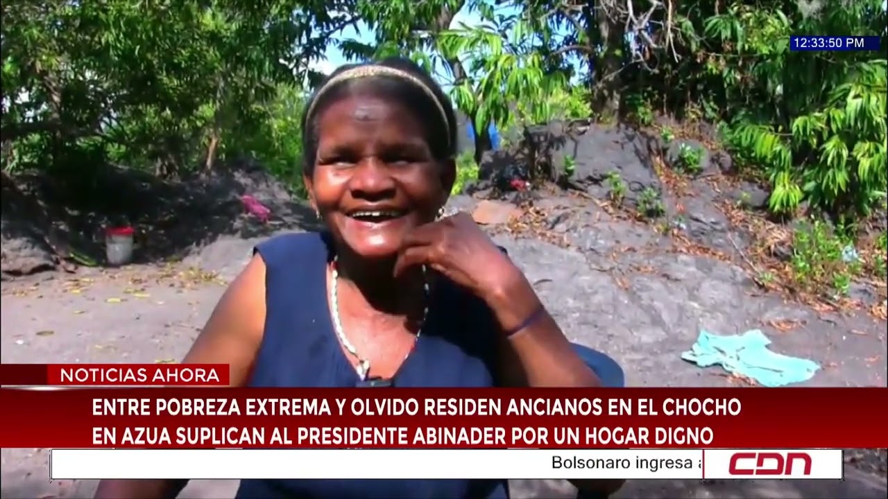 Entre pobreza extrema y olvido reside ancianos en El Chocho en Azua