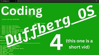 Coding Duffberg OS 4