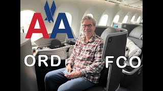 Trip report - American Airlines Business Class, Chicago O'Hare to Rome, Italy