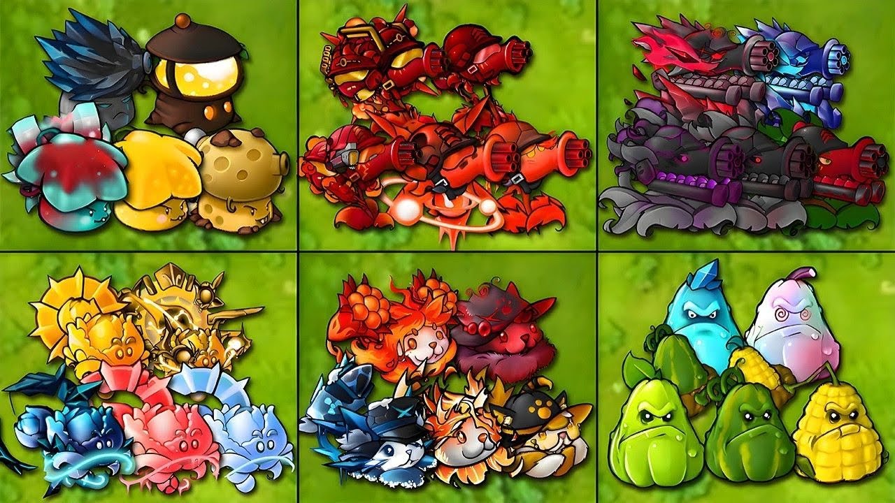 PVZ Fusion 3.3: Full Family Team Plant Fusion VS Obsidian Giant - Who Will Win?