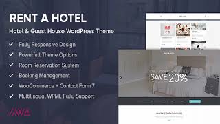Rent a Hotel - Hotel & Guest House WordPress Theme | Themeforest Website Templates and Themes