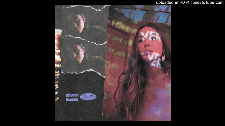 Drivers License Instrumental version - Instrumental performance video thumbnail