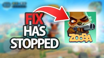 How To Fix Zooba Game App Has Stopped | Step By Step