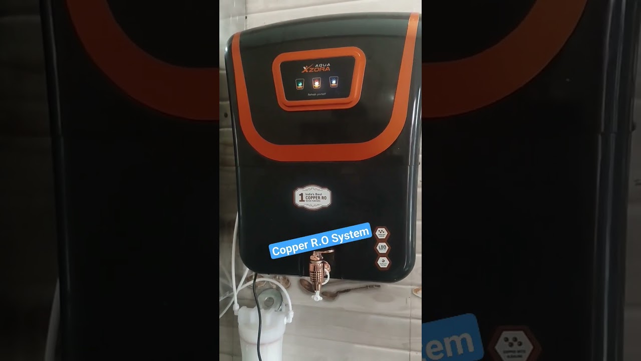 Copper R.O water purifier system Customer very happy 