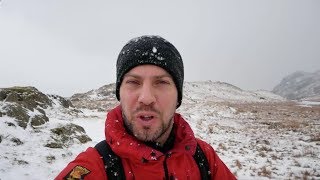 WINTER WALKING IN SPRING - THE OLD MAN OF CONISTON