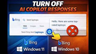 How to Turn off AI Copilot Responses in Bing Search on Windows 11 or 10 | GearUpWindows Tutorial
