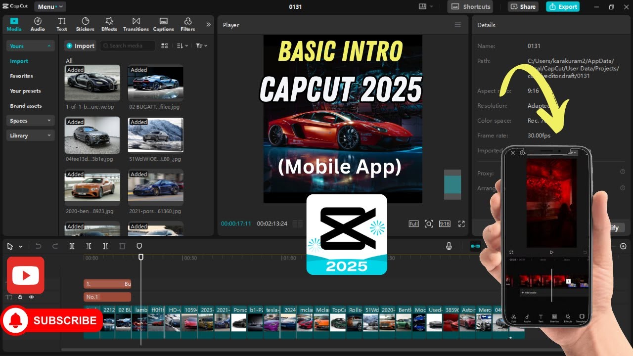 CapCut Basic Video Editing Tutorial on Mobile for Beginners in 2025 ...