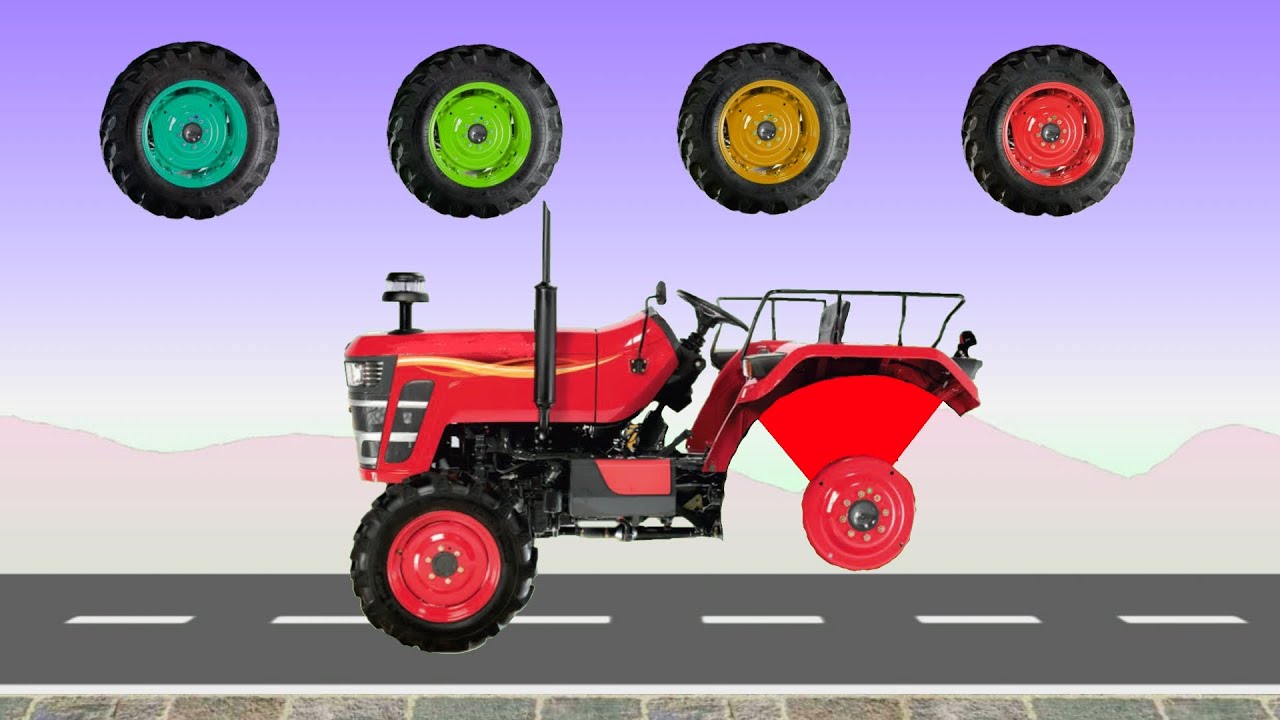 CORRECTLY GUESS THE TRACTOR WHEEL - CONSTRUCTION VEHICLE?