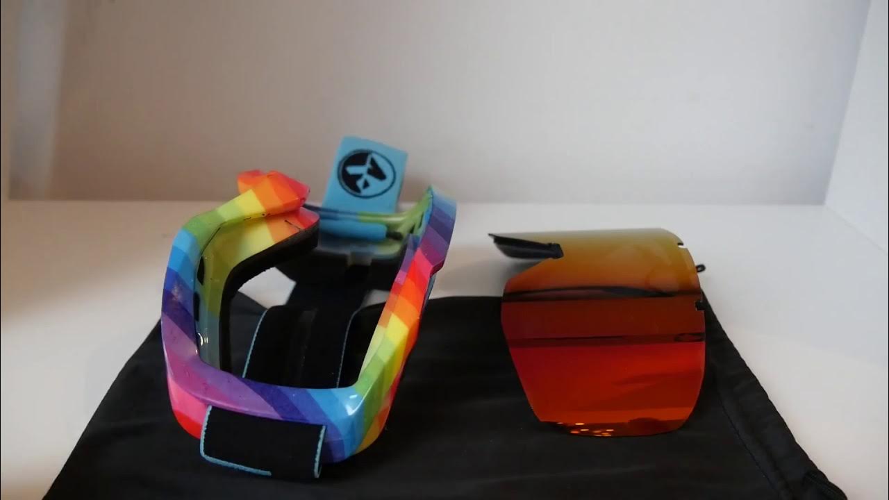How To Change Snow Goggle Lenses NAKED Optics EDGE YouTube