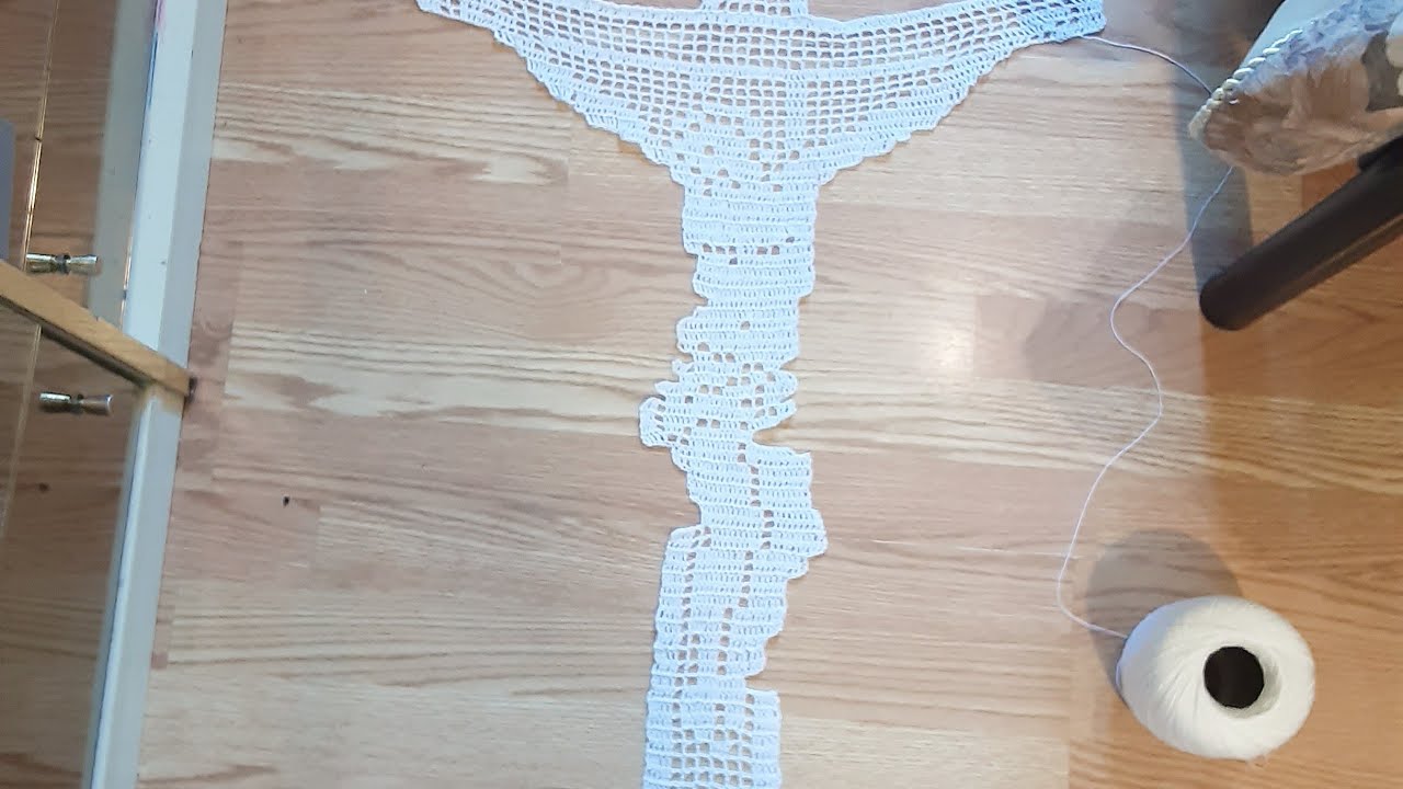 2/ 3  parte Jesús Crucificado en crochet paso a paso
