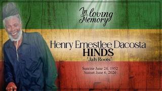 Celebrating the Life of Henry Ernestlee Dacosta Hinds
