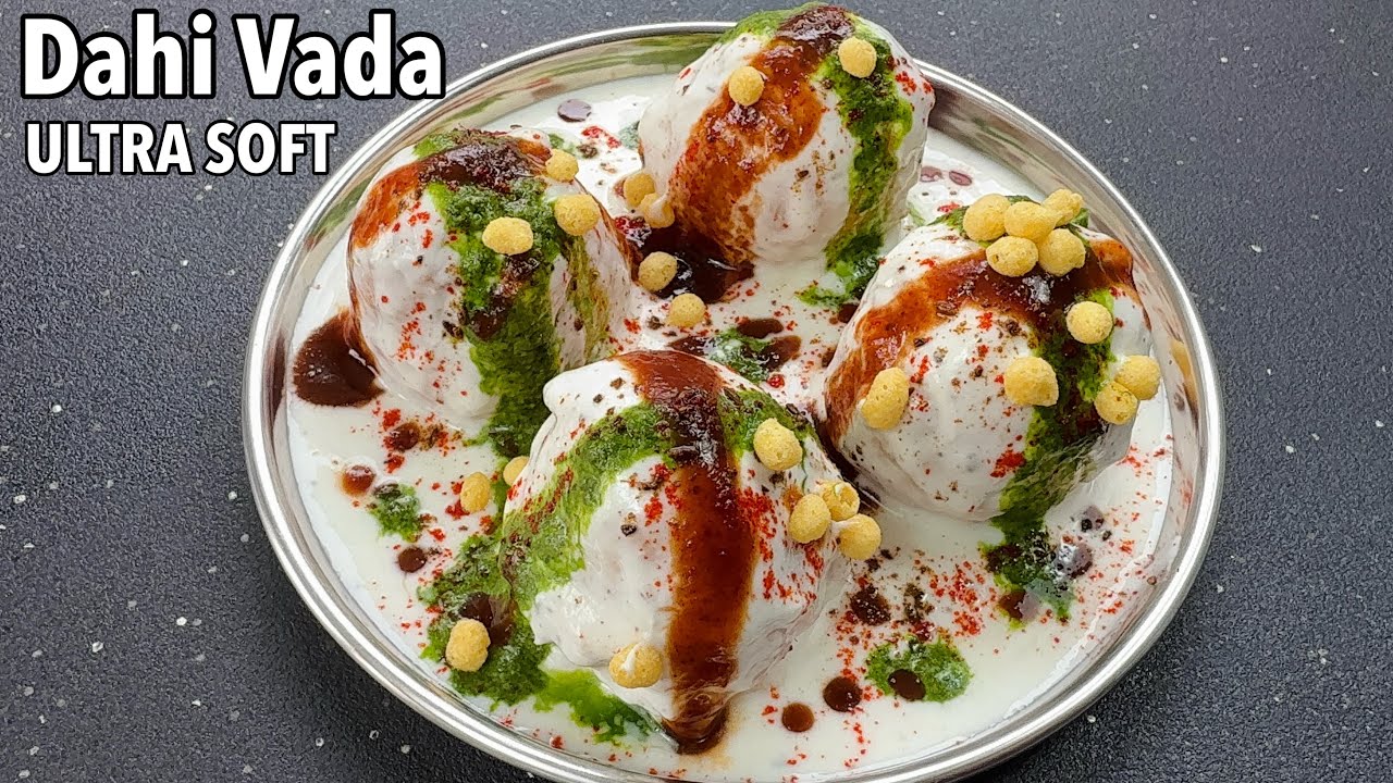 अतिरिक्त मुलायम और स्पंजी दही वड़ा की रेसिपी | Dahi Vada/Bhalla Ki Recipe | Easy Dahi Vada By Nirav