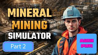 Gas Leak Disaster in Mineral Mining Simulator! Worker Gets Gassed Out 😱 Part 2