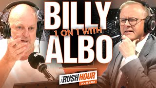 Billy Brownless Goes 1-On-1 With PM Anthony Albanese | Rush Hour with JB & Billy