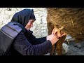 LAST INHABITANTS  of the abandoned village in DAGESTAN. RUSSIA nowadays ASMR sounds