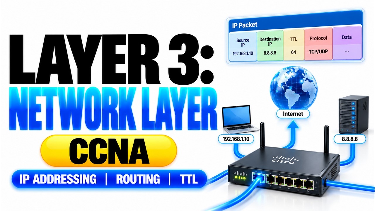 OSI Layer 3 Explained: Network Layer, IP Addressing, Routing & TTL ...