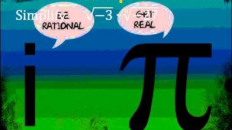 6-7 Imaginary Number i