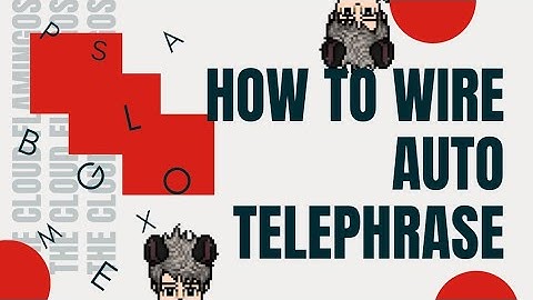 Habbo Wired Tutorial: How to wire an auto telephrase for event | Habbo telephrase game