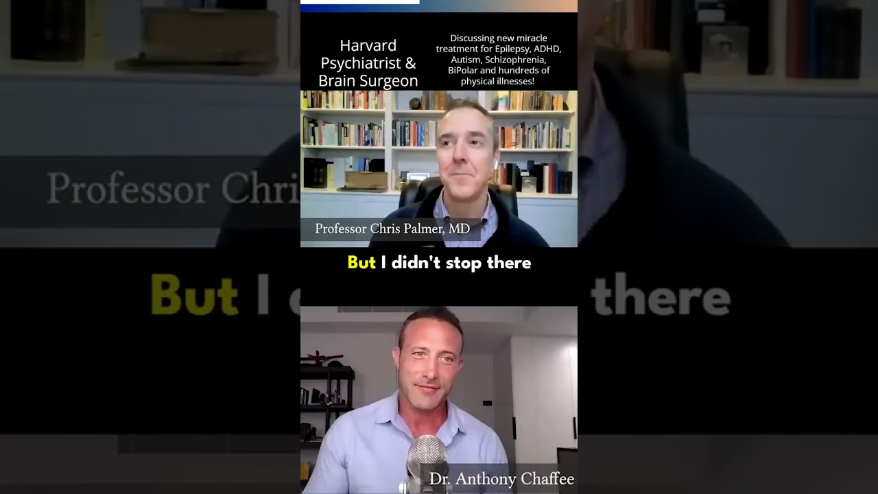 Harvard Professor Doctor Chris Palmer Psychiatrist new treatment for mental illnesses