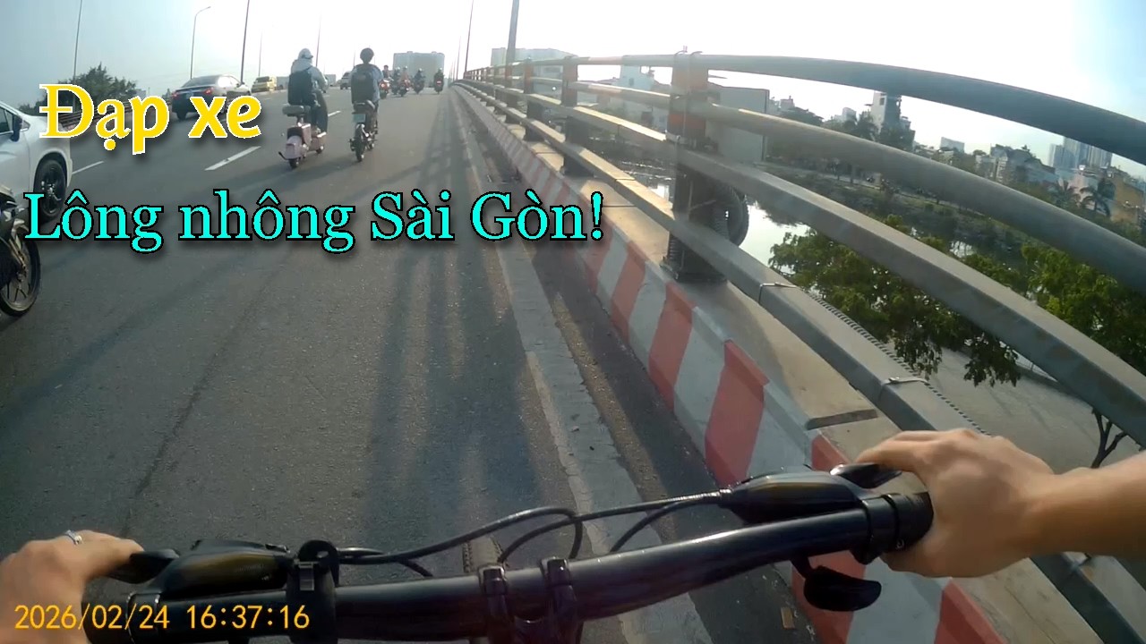 Đạp xe - Một ngày đạp xe lang thang ở Sài Gòn