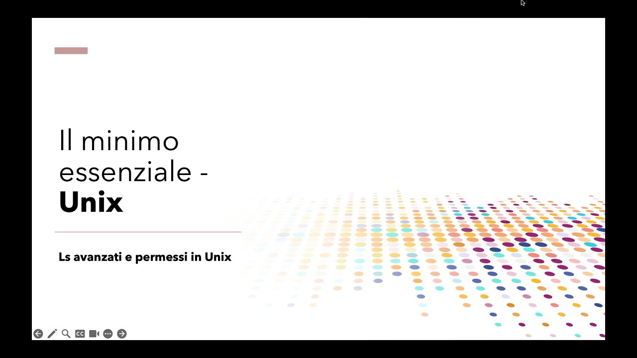 Altre opzioni del comando "ls" e gestire i permessi in Unix -Il Minimo ...