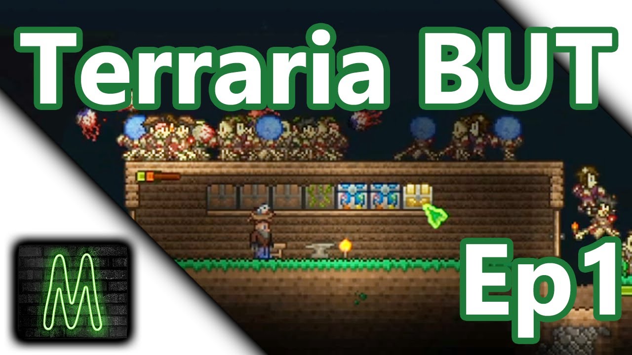 Terraria Journey Mode But Always Midnight On Master Difficulty 10x
