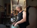 Назвали дрищем, сел на массу! Прием пищи на 900 ккал #gym #sport #aesthetic