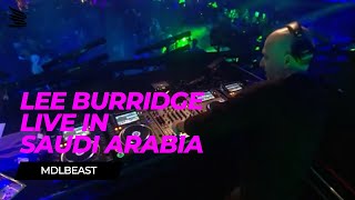 Lee Burridge INCREDIBLE LIVE performance in SAUDI ARABIA at MDLBEAST Soundstorm 2019