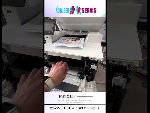 HP Color LaserJet Pro MFP M479 - Toner chip modifiye #konusanservis @konusanservis