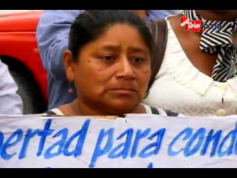 Exigen liberación para detenido en protestas contra el gobierno