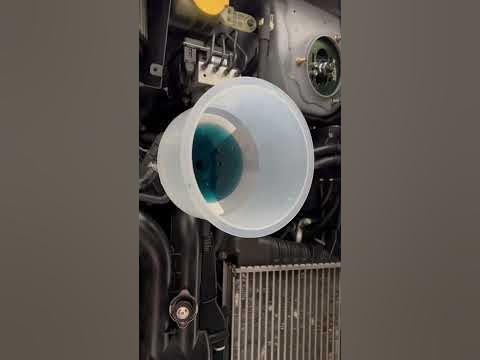 Burping the wrx coolant system - YouTube