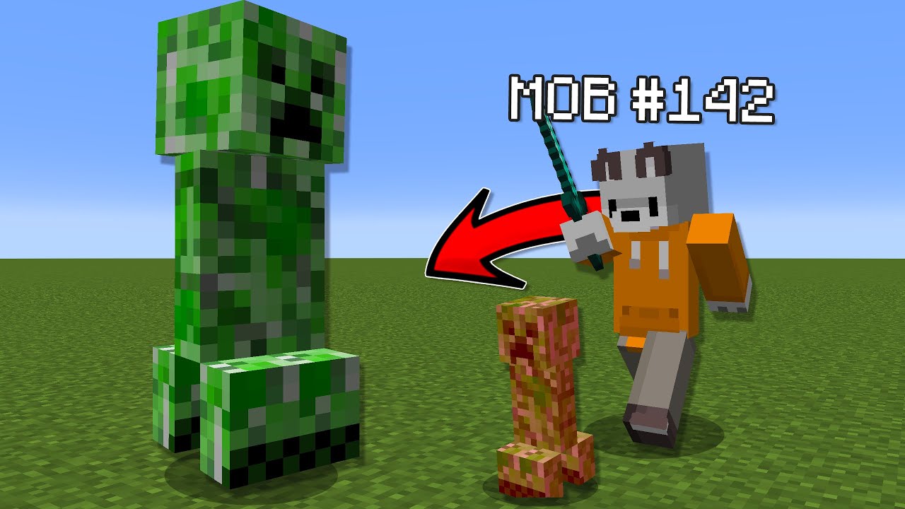 Minecraft But Slaying Mobs Makes Them Bigger