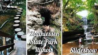 Matthiessen State Park Illinois ￼Slideshow waterfalls In Illinois!