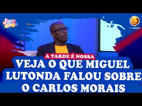 Conversa com ex-basquetebolista Miguel Lutonda | A tarde é nossa | TV ZIMBO