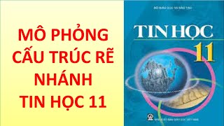 MÔ PHỎNG CẤU TRÚC RẼ NHÁNH TIN HỌC 11 | Nguyễn Xuân Hồng IT