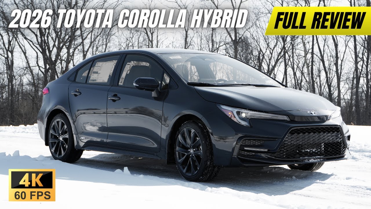 Обзор Toyota Corolla Hybrid 2026 года | Расход топлива более 50 миль на галлон!!!