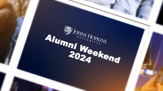 Highlights from JHU Alumni Weekend 2024!