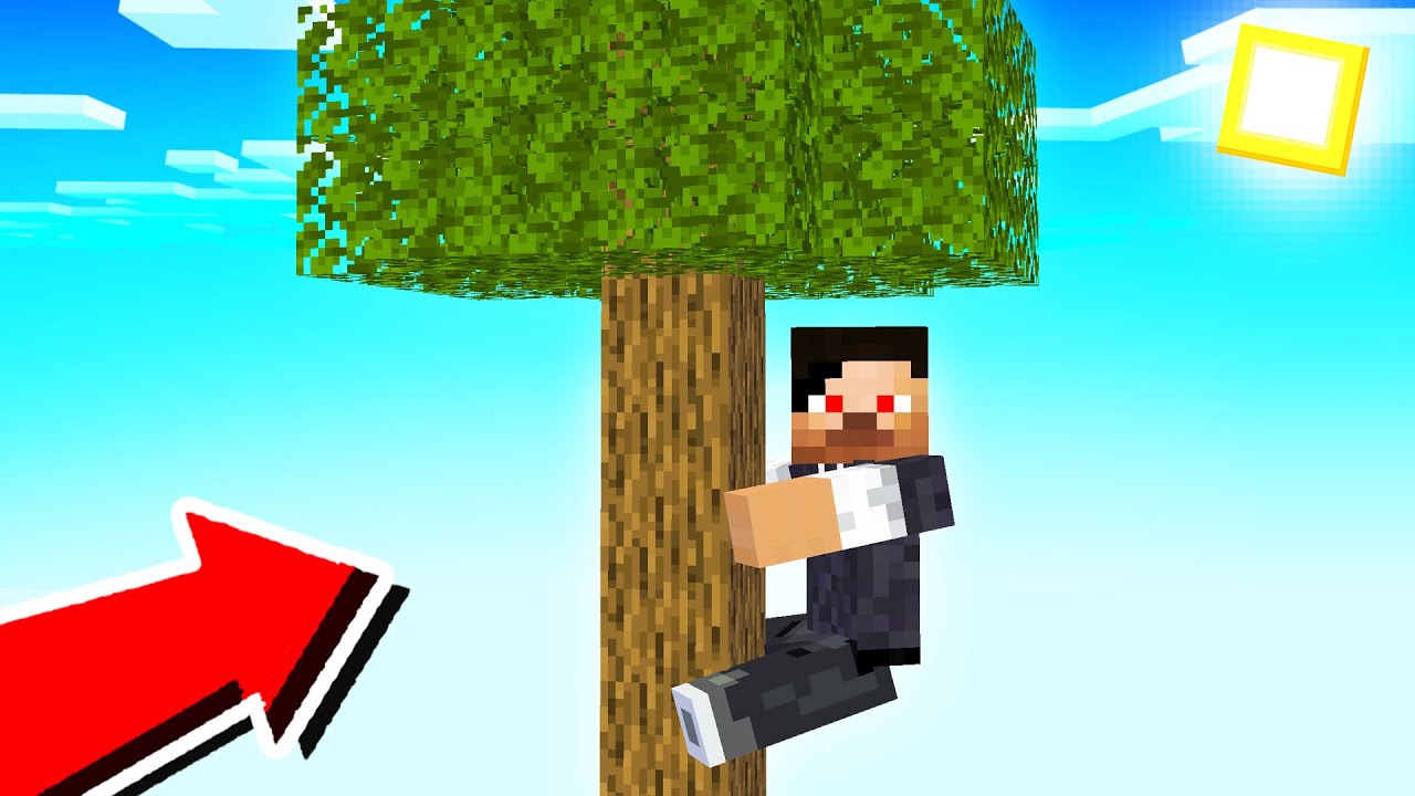 Minecraft, De Csak EGY FA Van 🌳