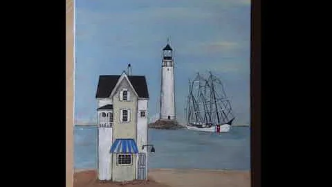 Lighthouses 1  fran hahn art  SD 480p