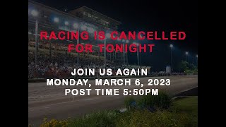 Monday March 6, 2023 - Full Race Day Program